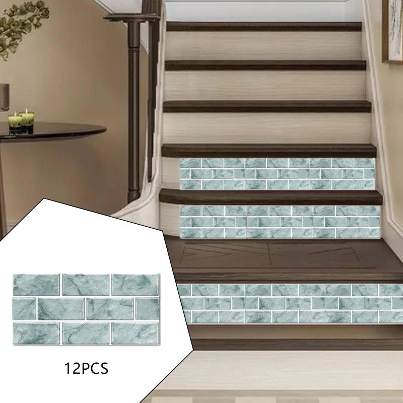 12倍のフェイクレンガの壁紙ビンテージの壁紙.家の装飾.模倣レンガの壁のタイル.農家用の壁パネル