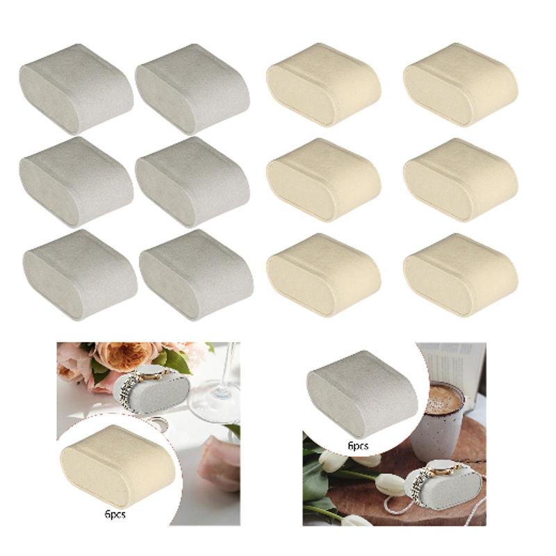 6xウォッチ枕オーガナイザー大人ショーケースコンパクトジュエリーディスプレイウォッチホルダースモー..