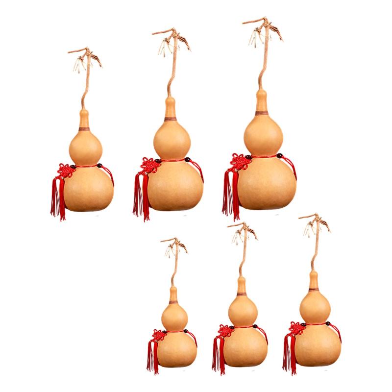 ひょうたんペンダントウォーターボトルひょうたん装飾 Hulou デスクトップ装飾ポータブルひょうたんフラスコひょうたんオーナメントオフィスガーデンホームギフト