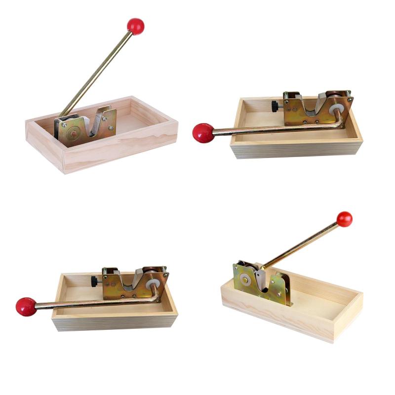 マカダミアナッツオープナー くるみ割り器 多機能ピーカン殻剥き器 クルミ開けツール 栗カッター 黒ク..