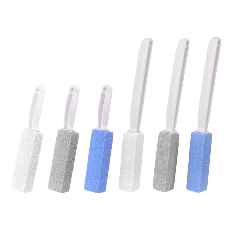 ハンドル付きトイレバスルームブラシ.バスプール家庭用クリーニング用トイレクリーナーストーン