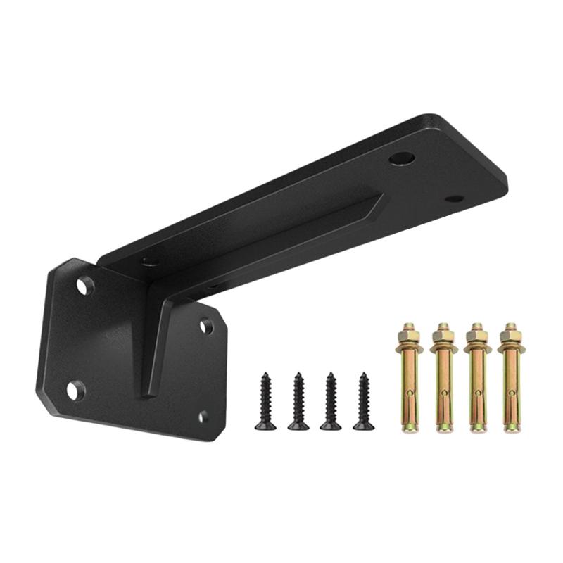 フローティングシェルフブラケット2個.強化金属シェルフブラケット.ガレージランドリールーム用壁取り..