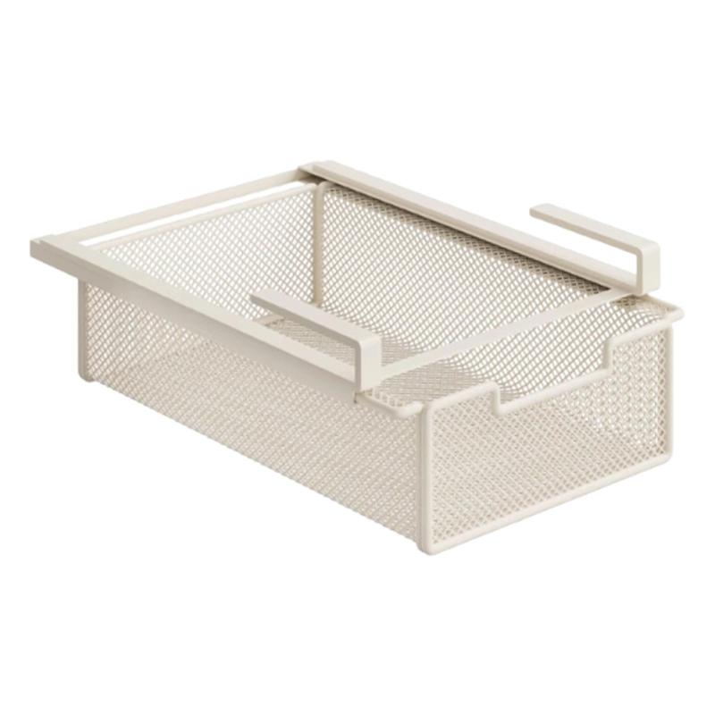 棚下バスケット 引き出し 引き出し式ワイヤーバスケット 多目的 金属製 キャビネット下オーガナイザー ..