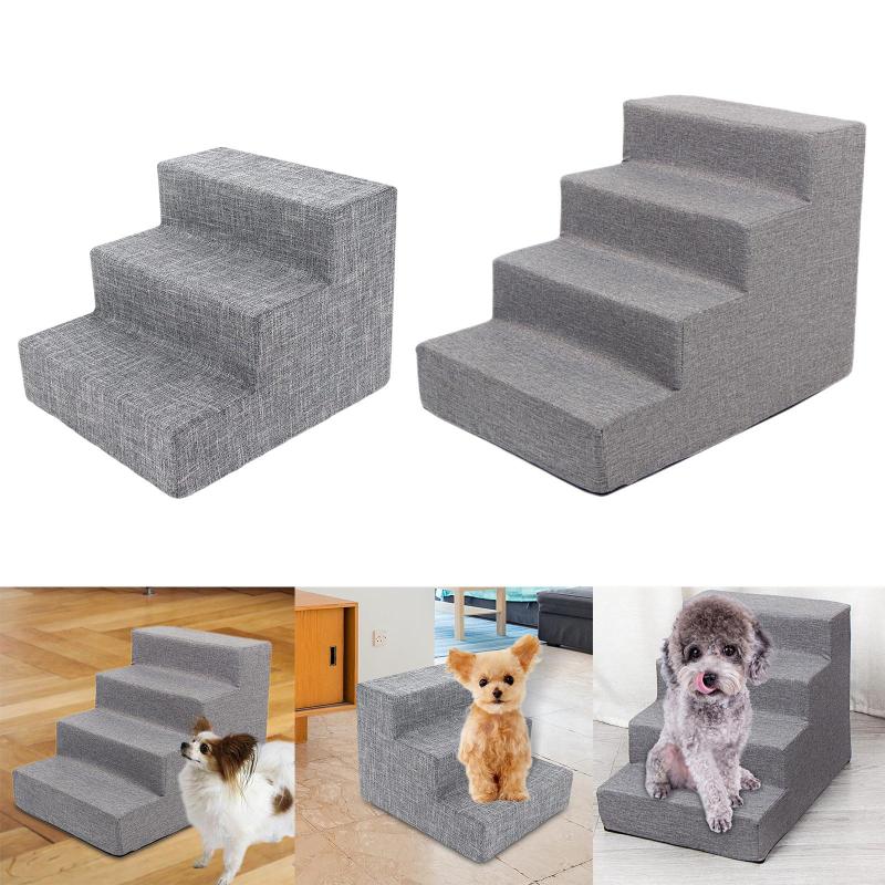 小型犬の階段階段ペット猫子犬ランプ用ハイベッドソファ屋内ポータブル