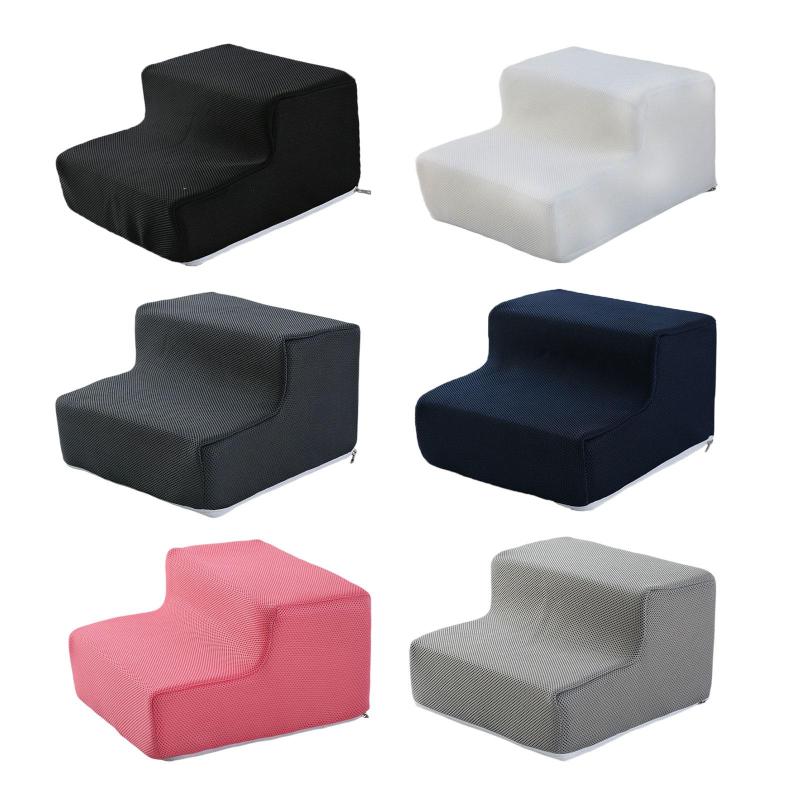 2段ペット階段 ペット用はしご 安定感があり滑りにくい底 犬用スロープ階段 高密度スポンジ ソファ犬 怪我をした老犬