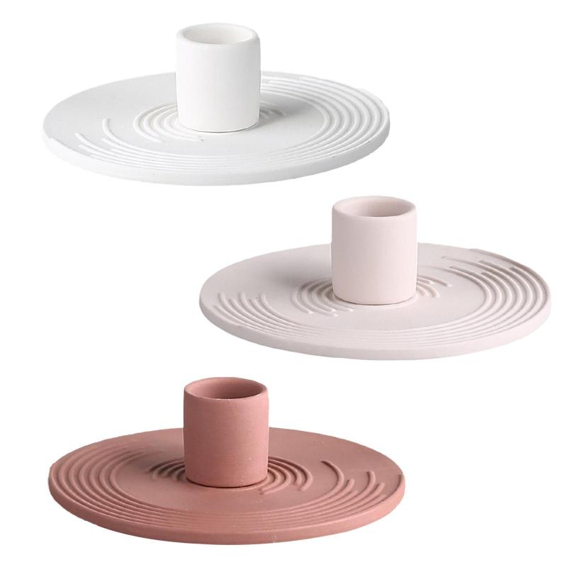 卓上装飾のための現代の燭台テーパーキャンドルホルダー