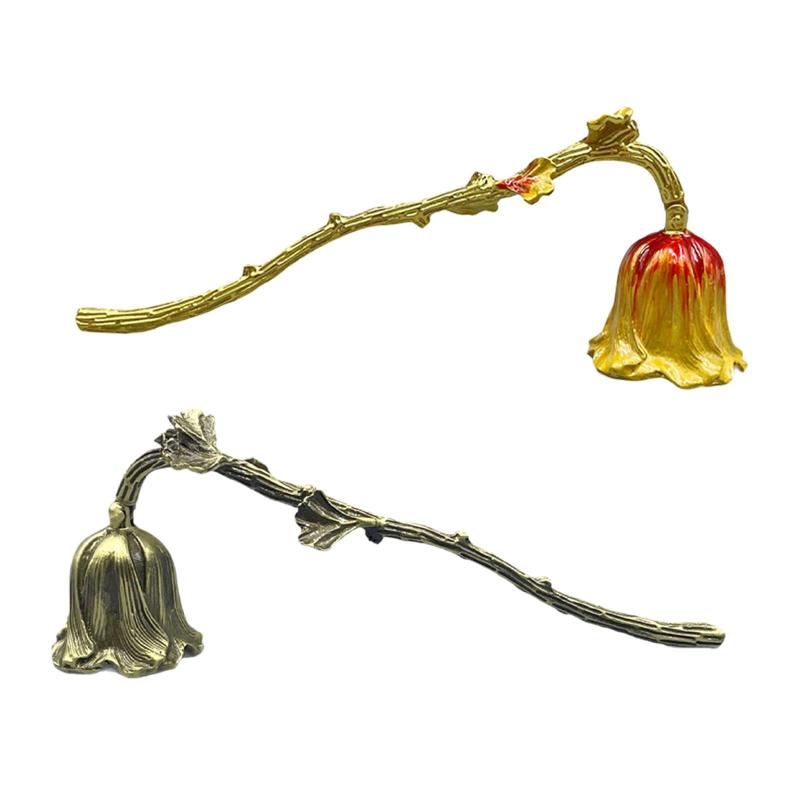 キャンドル ヴィンテージ クラシック ホームデコレーション オーナメント ユニーク エレガント メタル 消火キャンドル 恋人へのギフト