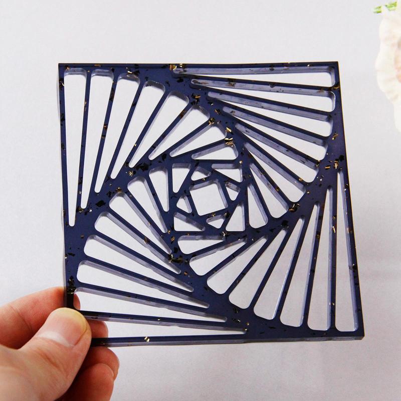 3.9 インチドリンクコースター耐熱性ホット/コールドドリンクオフィス新築祝い