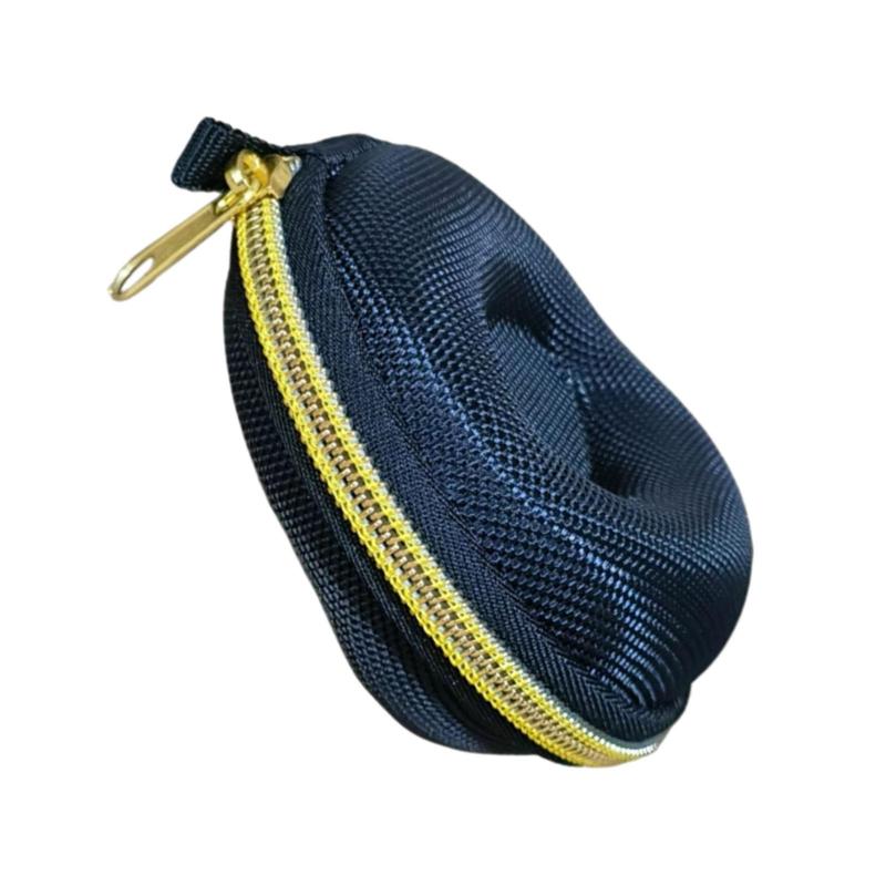 ユニークなトラベルウォッチケースポーチホルダーアクセサリードーナツ形状多機能ソフトインナー素材開..