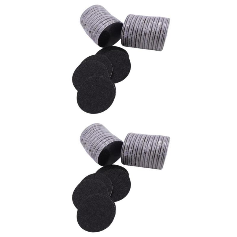 ツール用120ピース/個使い捨てフットラスプサンドペーパーディスク