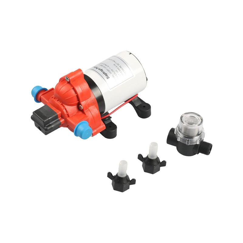 RV 12V 水ダイヤフラム圧力ポンプ 45PSI マリンヨット用