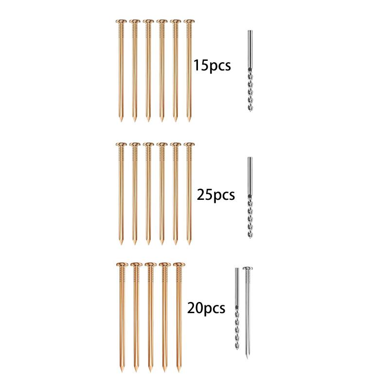 ソリッド銅釘 スレートスパイク 使いやすいアクセサリー 木の切り株を切る釘 屋根 ボート 住宅改修用ハ..