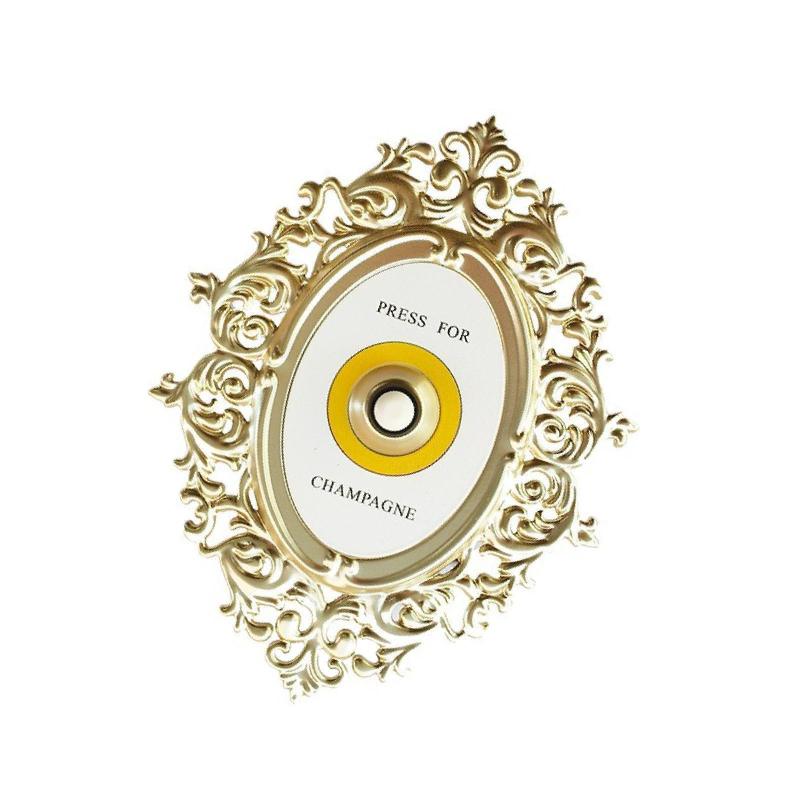 押しボタン式ドアベル 金属製 クリエイティブドアチャイム ゲート オフィス 玄関用