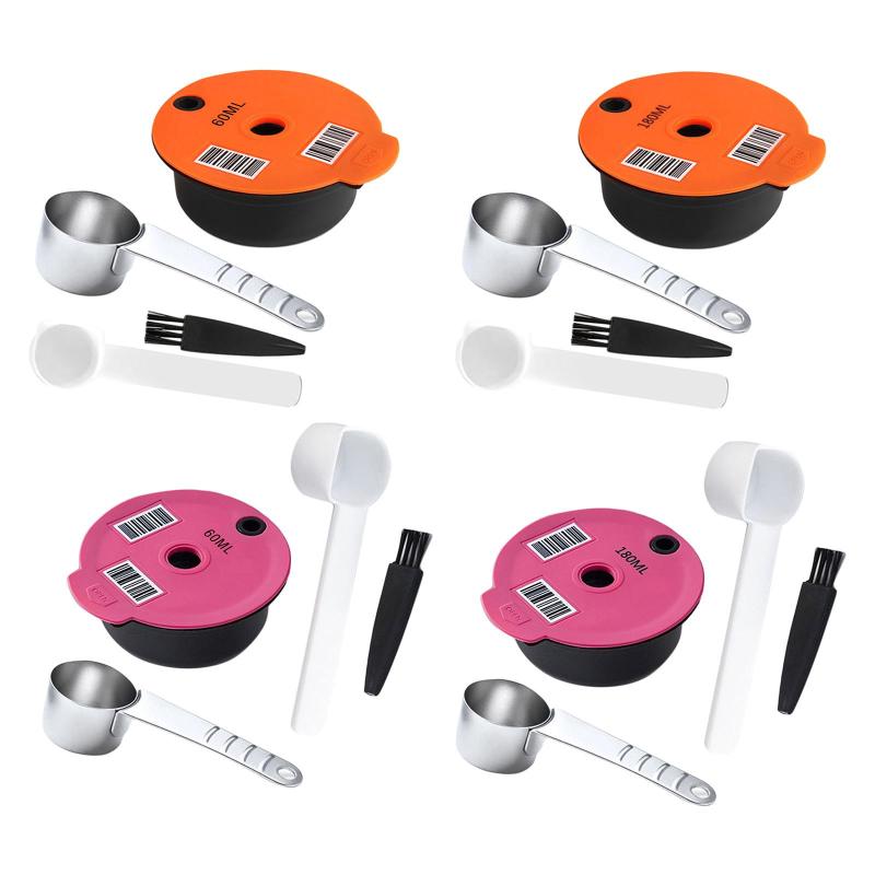 / 01 TAS1403 / 02 T / 05マシンアクセサリー用のクリーニングブラシとスプーンコーヒーポッドを備えた..