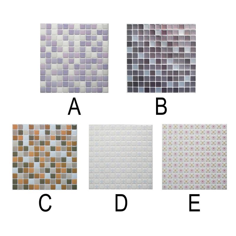 3D自己接着ステッカー防油壁紙パネルバックスプタイルピールアンドスティックステッカー家の装飾