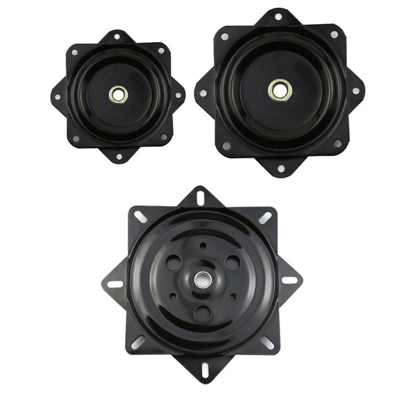 回転プレート機構 スクエア回転プレート 360度回転ベース ハードウェア 交換用回転ベース バースツール..