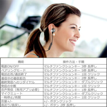 Bluetooth4.1 マグネティック ワイヤレスイヤホン model:A1【メール便送料無料】|イヤホン ブルートゥース ハンズフリー ワイヤレス カナル ノイズキャンセリング 防水 イヤフォン イヤホンマイク イヤフォンマイク カナル型イヤホン マグネット スポーツ スポーツイヤホン