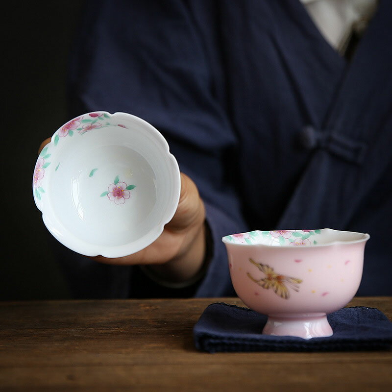 【送料無料】 人気 お茶入れ器 高級蒔絵茶杯 中国式 茶器 単品