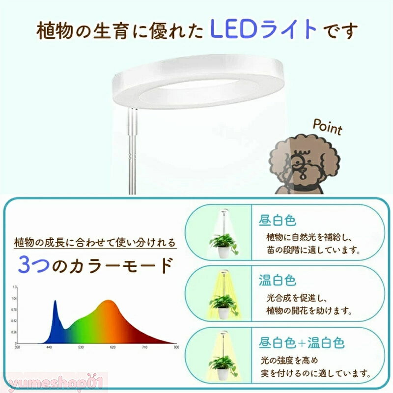 ��ʪ�����饤�� 3�⡼�� 10�ʳ� Ĵ�� LED ��ʪ�饤�� ��ʪ�������� ���տ�ʪ�ѥ饤�� ������ݥ��� ������� �դ� �����ǽ �����ޡ� �⼫ư 10�ʳ�Ĵ�� ��̺��ݥ��� �����ޡ��դ� 78�� �ե쥭���֥����Ĵ�� ������­ ¿����ʪ ��ڹ��� ������� ��ʪ��Ĺ�饤��