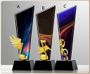 27*8CM 文字彫刻無料 クリスタルトロフィー