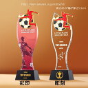 【文字彫刻無料】クリスタル トロフィー イベント スポーツ 美しく 輝く クリスタルトロフィー オーダーメイド 文字入 ロゴ 写真(レーザー加工)も可能 社内表彰・イベント・コンテストの表彰用トロフィーとして、ご利用ください。