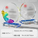 【文字彫刻無料】クリスタル トロフィー イベント スポーツ 美しく 輝く クリスタルトロフィー オーダーメイド 文字入 ロゴ 写真(レーザー加工)も可能 社内表彰・イベント・コンテストの表彰用トロフィーとして、ご利用ください。