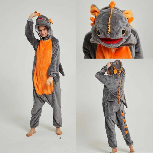 【送料無料】うさぎ 動物 フード付き ワンピースナイトウェア パジャマ ユニセックス 大人 親子 コスプレ パーティー 着 【送料無料】うさぎ 動物 フード付き ワンピースナイトウェア パジャマ ユニセックス 大人 親子 コスプレ パーティー 着