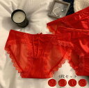 【送料無料】スタンダード セット ショーツ 女性用 ファッション 肌着 すっぽり 三角 パンティ 快適 4枚セット インナー おしゃれ 女性下着(4)