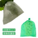 【送料無料】100枚セット 10*15cm 20*25cm 果実 防虫 野菜 果物 保護 植物 害虫鳥よけ網 ぶどう 防鳥 葡萄の袋 巾着結びやすい 種入れ
