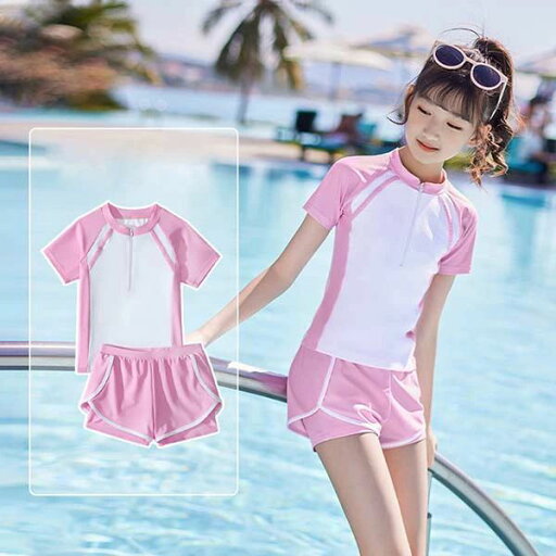【送料無料】40 150 160cm トップス 半袖 ショートパンツ 子供 みずぎ ジュニア ベビー水着 スイムウェア おしゃれ 可愛い スポーツ スイミング プール 水遊び 温泉 海水浴 ビーチ 海 学生 学校 旅行 子供服 【送料無料】40 150 160cm トップス 半袖 ショートパンツ 子供 みずぎ ジュニア ベビー水着 スイムウェア おしゃれ 可愛い スポーツ スイミング プール 水遊び 温泉 海水浴 ビーチ 海 学生 学校 旅行 子供服