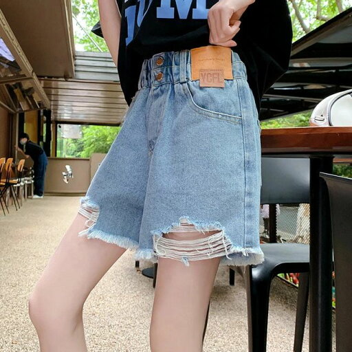 【送料無料】ボトムス 女の子 カジュアル ガールズデニムショーツ 夏着 ショートパンツ パンツ デニム 子供 ショートパンツ ジーンズ 【送料無料】ボトムス 女の子 カジュアル ガールズデニムショーツ 夏着 ショートパンツ パンツ デニム 子供 ショートパンツ ジーンズ