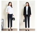 マタニティ パンツ スーツ オフィス マタニティウェア ストレッチ ボトムス ズボン レディース 妊婦服 産前 産後 ゆったり カジュアル 調節可能 妊婦ズボン...