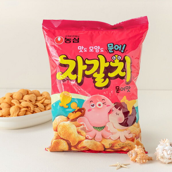 [農心] ジャガルチ タコ味スナック / 90g スナック 韓国お菓子 韓国食品 ロングセラー