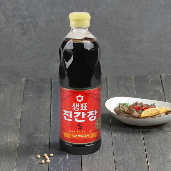 [センピョ] ジン醤油 /860ml ジンカンジャン 陳醤油 韓国調味料のサムネイル