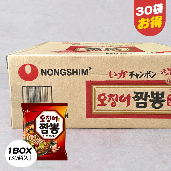 NONGSHIM イカチャンポン麺 40個 オジンオチャンポン 農心 韓国