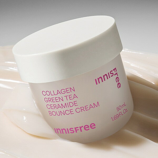 【本日エントリーで100%Pバック】[innisfree] コラーゲン セラミドバウンスクリーム COLLAGEN BOUNCE CREAM / 50ml スキンケア クリーム 韓国化粧品 韓国コスメ