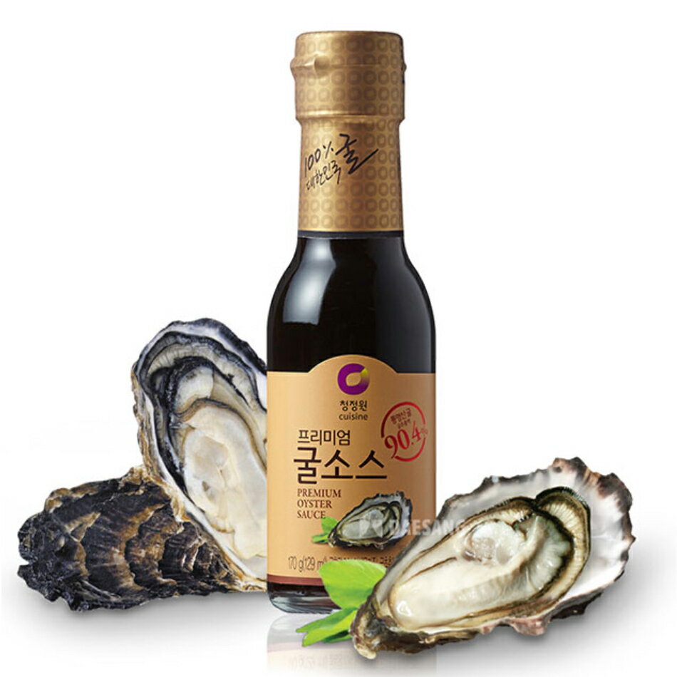 【本日エントリーで100%Pバック】[清浄園] 170g プレミアムオイスターソース チョンジョンウォン 牡蠣ソース