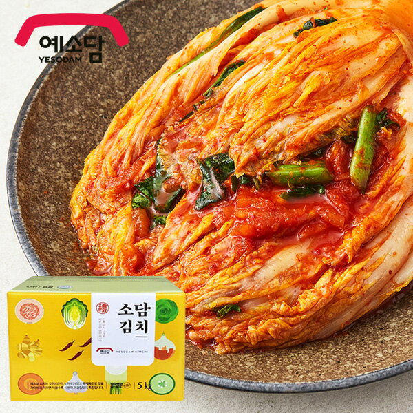 【本日エントリーで100%Pバック】[YESODAM] 韓国産 白菜キムチ ポぎキムチ / 5kg イェソダム キムチ 業務用 大容量 冷蔵発送 韓国キムチ (冷蔵)