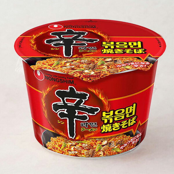 [農心] 辛ラーメン 焼きそばカップ / 105g 日本語バージョン 炒めカップ麺 カップラーメン ノンシム 韓..