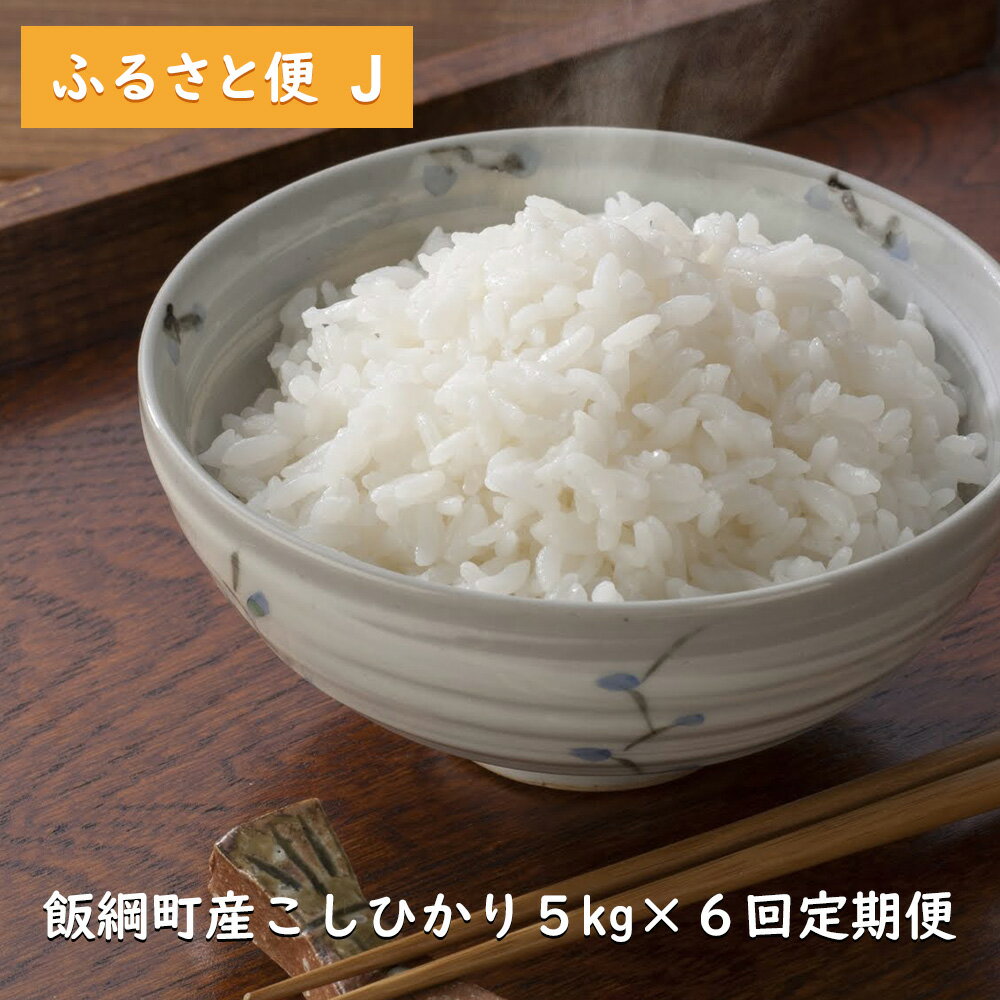 お米定期便 5kg×6袋 長野県 飯綱町 送料無料 本州四国限定 信州 合計30kg 30キロ長野県産 ギフト 白米 米 毎月 お取り寄せ 産地直送 長野