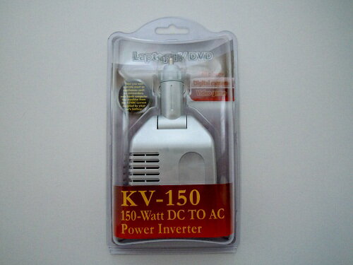 ノーブランド〓高性能DC/ACインバーター　150W（シガーコンセント付）〓KV-150A