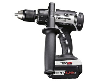 パナソニック〓18V充電振動ドリル&ドライバー 電池セット〓EZ7950LS2S-H