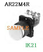 富士電機 〓 【防油形AR22形中型（φ29）押しボタンスイッチ：緑】接点構成：1a 〓 AR22M4R-10G