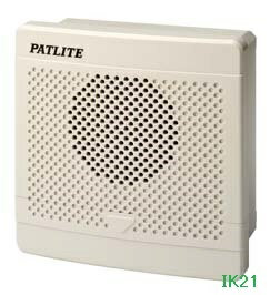 パトライト 〓 電子音報知器　□120　95dB：【色】：ライトグレー 〓 使用電圧：DC12-24V 〓 BK-24E-J