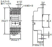 OMRON(オムロン)接続ソケット MY4N用...の紹介画像2