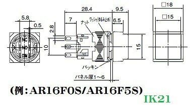 �ٻ��ŵ� �� �ڦ�16���ޥ�ɥ����å������󥿥ꡡ���ͷ������ܥ��󥹥��å�����������������1C �� AR16E0R-C1Y