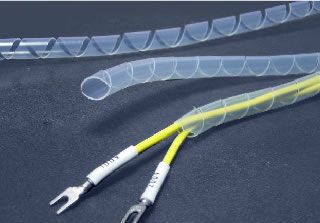 電気工事士技能試験対策品・半導体・工具・事務用品│各社〓スパイラルチューブ　SST　黒　50m(1箱）〓SST-9B