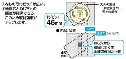 Panasonic(パナソニック)角型引掛シーリングの紹介画像3