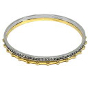 \ 最大1万円OFFクーポン配布中 / 新品 コーチ ブレスレット C1006-GD/SV COACH 2連 細 アクセサリー ペッグド アンド パヴェ バング...