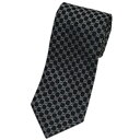 \ポイント5倍/ 新品 グッチ ブランド ネクタイ 386488 GUCCI メンズ 高級 シルク 100% ダイヤ チェック ダブルG ブラック グレー 黒 ...